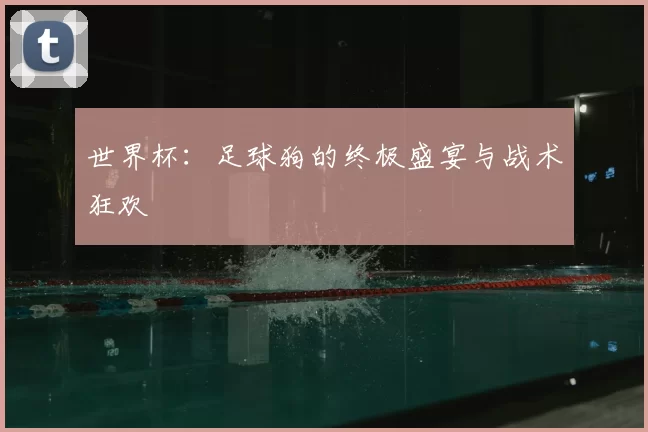 世界杯：足球狗的终极盛宴与战术狂欢