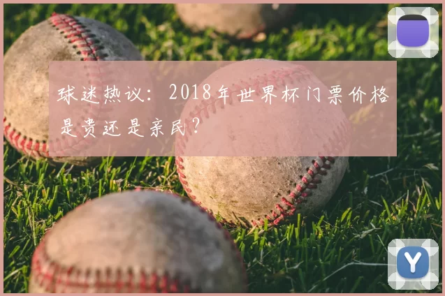 球迷热议:2018年世界杯门票价格是贵还是亲民?