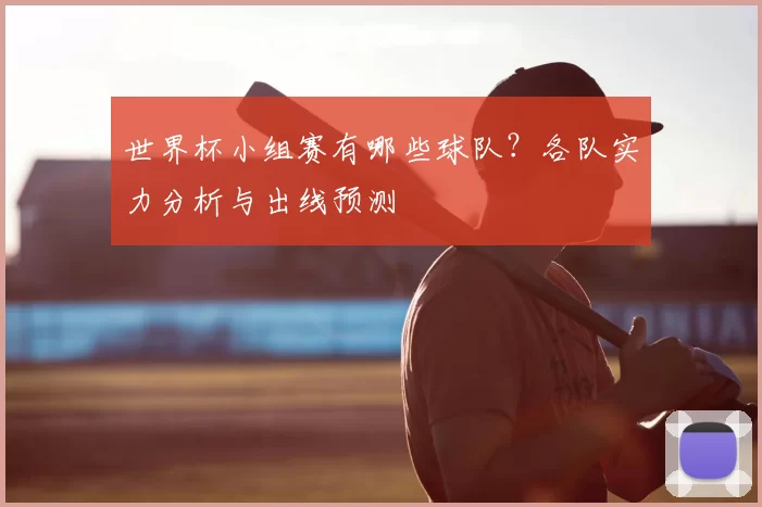 世界杯小组赛有哪些球队?各队实力分析与出线预测
